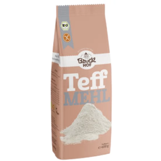 Bauckhof Világos teffliszt - bio, gluténmentes, vegán 400g