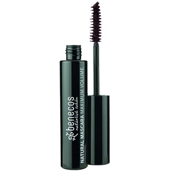 Benecos Bio szempillaspirál - Maximum Volume Dúsító - Smooth Brown (barna) 8ml
