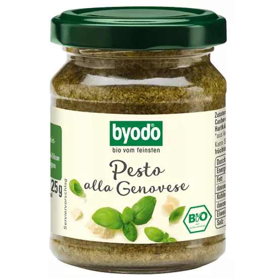 Byodo Bio Pesto Genovese - bio, gluténmentes 125g