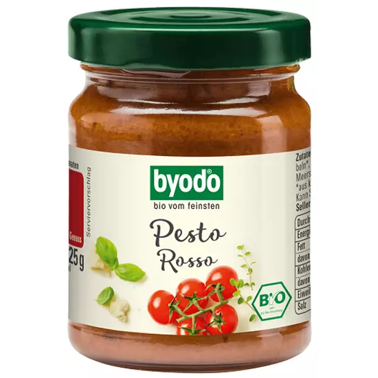 Byodo Pesto Rosso - bio, gluténmentes 125g