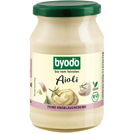 Byodo Aioli - bio, gluténmentes, vegán 250ml