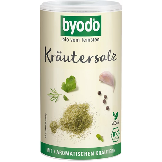 Byodo Fűszeres atlanti tengeri só - dobozos - bio, vegán 125g