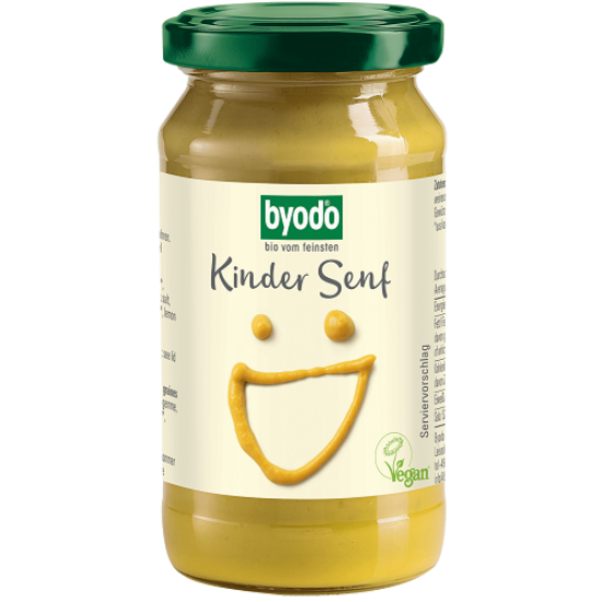 Byodo Gyerek mustár - bio, gluténmentes, vegán 200ml