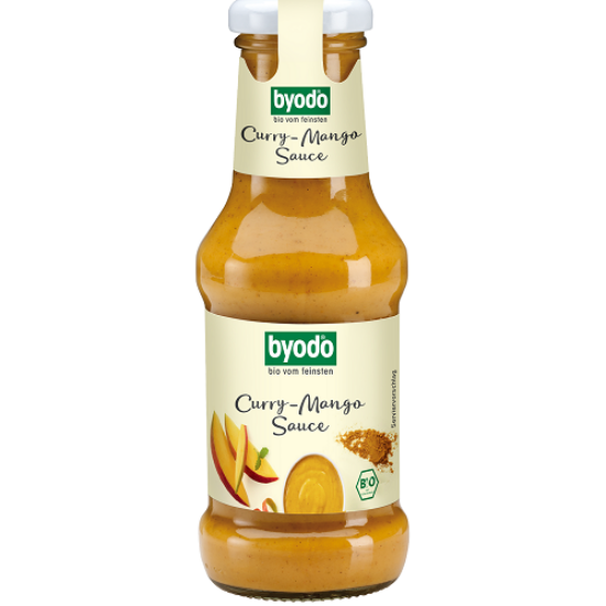 Byodo Curry-mangó szósz - bio, gluténmentes 250ml