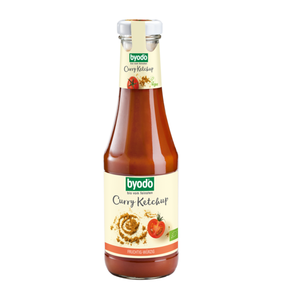 Byodo Curry ketchup - bio, gluténmentes, vegán 500ml