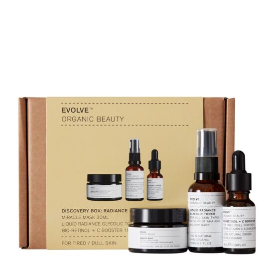 Evolve Organic Beauty Bőrápoló trió csomag a ragyogó bőrért