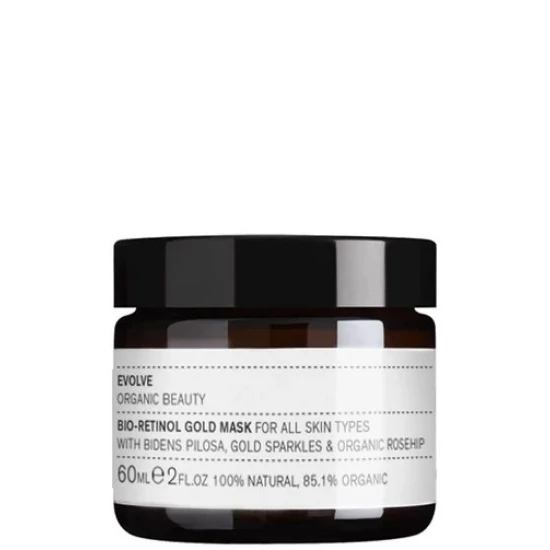 Evolve Organic Beauty Bio-retinol bőröregedésgátló arany maszk 60ml