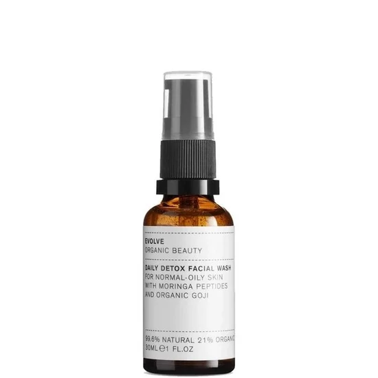 Evolve Organic Beauty Daily Detox méregtelenítő lemosó kombinált bőrre 30ml
