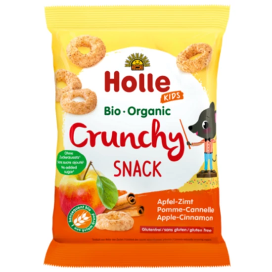 Holle Baba snack alma fahéj - bio, gluténmentes 25g