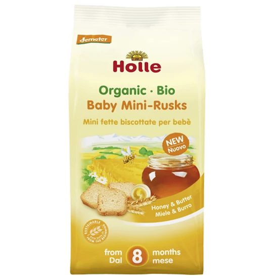 Holle Mini kétszersült babáknak - bio, demeter 100g