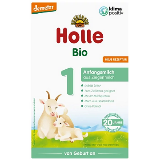 Holle Kecsketej alapú 1-es csecsemőtápszer - bio 400g