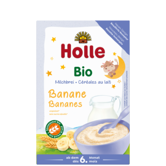 Holle Banános tejkása - bio 250g