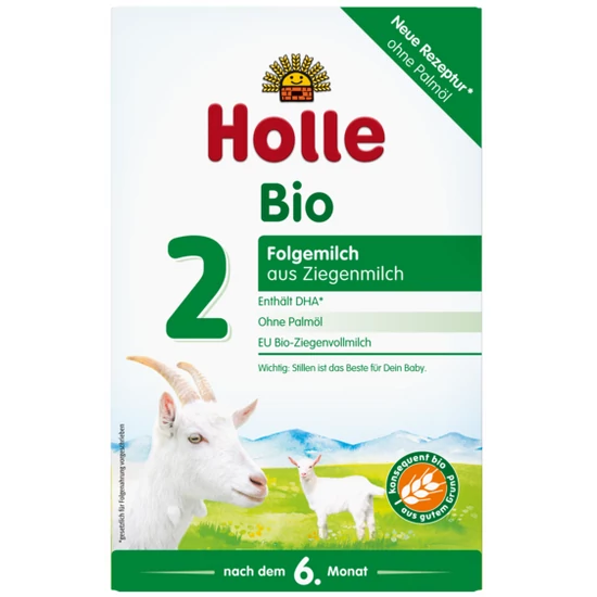 Holle Kecsketej alapú 2-es csecsemőtápszer - bio 400g
