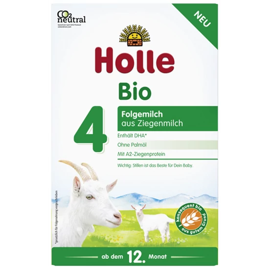 Holle Kecsketej alapú 4-es csecsemőtápszer - bio 400g