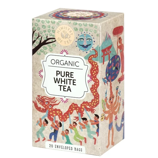 Ministry of Tea Bio Pure White tea, 20 filter x 1,7g (35g)