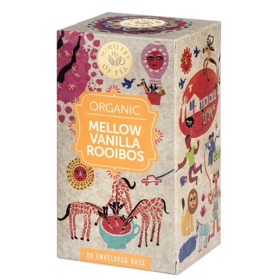 Ministry of Tea Bio Mellow Rooibos with Vanilla, 20 filter x 1,75g (35g)