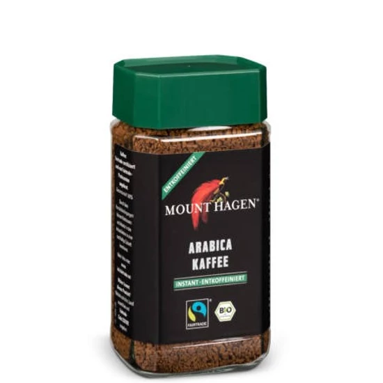 Mount Hagen Koffeinmentes Arabica instant kávé - bio, fair trade 100g