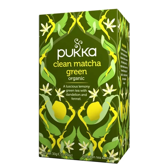 Pukka Clean Matcha Green tea 20 filter x 1,5g (30g)