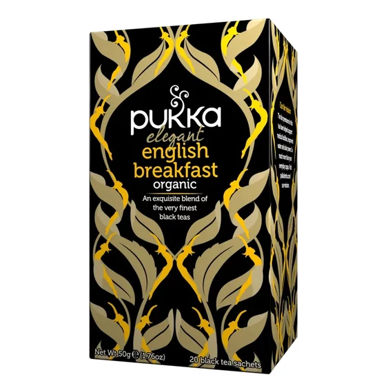 Pukka Elegáns angol reggeli fekete tea 20 filter x 2,5g (50g)
