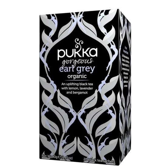 Pukka Gorgeous Earl Grey tea 20 filter x 2g (40g)