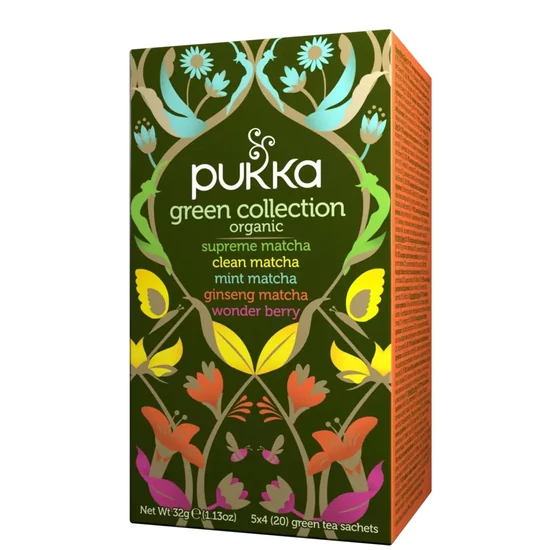 Pukka Green Collection Zöld tea válogatás 20 filter x 1,6g (32g)