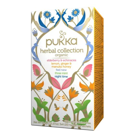 Pukka Herbal Collection Gyógynövény tea válogatás 20 filter x 1,72g (34,4g)