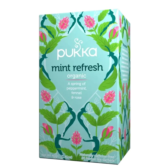 Pukka Mint Refresh Frissítő menta tea 20 filter x 2g (40g)