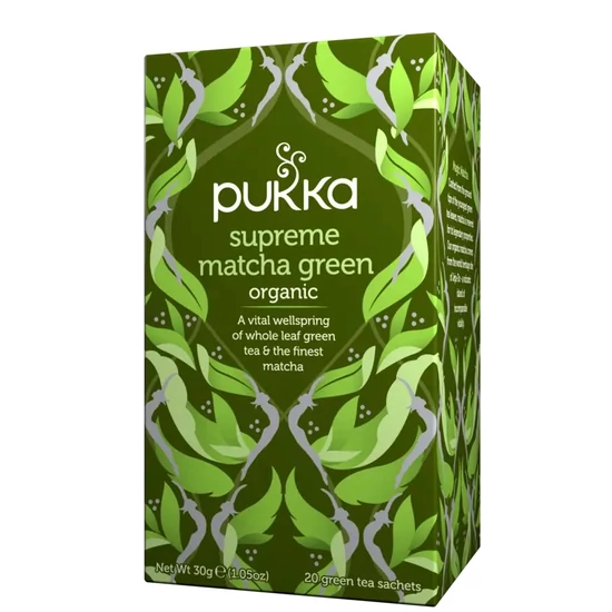 Pukka Supreme Zöld matcha tea 20 filter x 1,5g (30g)