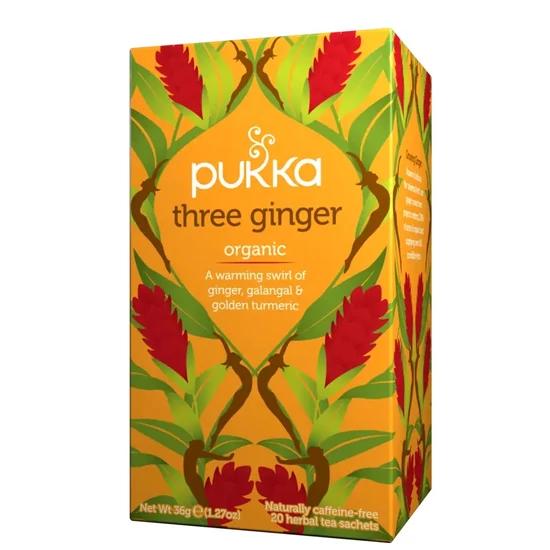 Pukka Három gyömbér tea 20 filter x 1,8g (36g)