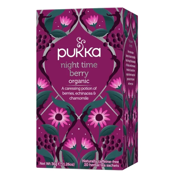 Pukka Nighttime Berry Esti gyümölcsös tea 20 filter x 1,8g (36g)