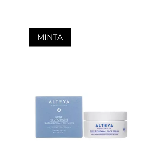 Alteya Organics Bio Rose Hydrobiome Bőrmegújító arcmaszk - 1% Bakuchiol - minta 3ml