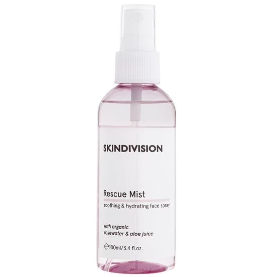 SkinDivision Rescue Mist Rózsavíz + Aloe Arcpermet 100ml