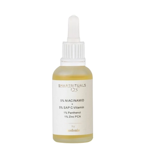 SmartRituals Kiegyensúlyozó szérum 5% Niacinamide + 5% SAP C-vitamin 30ml